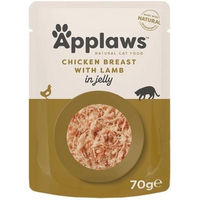 Produktbild von Applaws Katzen Nassfutter Adult Huhn und Lamm in Gelee 16 x 70 g getreidefrei - 16 x 70 g