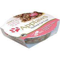 Produktbild von Applaws Katzen Nassfutter Adult Thunfischfilet mit Krabben in Sauce, glutenfrei, 24 x 70 g