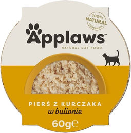 Applaws Katzen Nassfutter Huhn mit hohem Fleischanteil und Monoprotein 10 x 60 g - 10 x 60 g – Bild 1 von 2