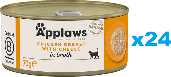 Applaws Katzen Nassfutter Huhn Stückchen in Sauce Adult 24x70 g - 24 x 70 g – Bild 1 von 3