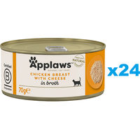 Produktbild von Applaws Katzen Nassfutter Huhn Stückchen in Sauce Adult 24x70 g - 24 x 70 g