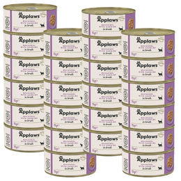 Applaws Katzen Nassfutter Makrele und Sardine in Brühe Adult 24x70 g - 24 x 70 g – Bild 1 von 11