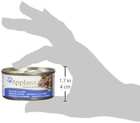 Applaws Katzen Nassfutter Thunfischfilet und Krabbenfleisch Adult 24 x 70 g ohne Farb- und Aromastoffe - 24 x 70 g – Bild 1 von 5