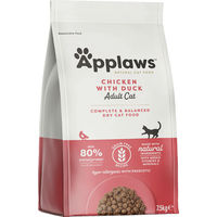 Produktbild von Applaws Katzen Trockenfutter Adult Huhn und Ente getreidefrei 7,5 kg - 7,5 kg