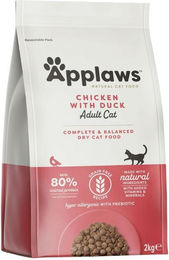 Applaws Katzen-Trockenfutter Huhn & Ente Adult Getreidefrei 2 kg - 2 kg – Bild 1 von 8