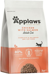 Applaws Katzen Trockenfutter Huhn und Lachs Adult Getreidefrei 2 kg - 2 kg – Bild 1 von 8