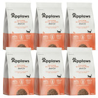 Produktbild von Applaws Katzen Trockenfutter Huhn und Lachs getreidefrei glutenfrei Adult 2,4 kg (6x400 g) - 6 x 400 g