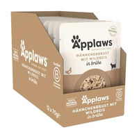 Produktbild von Applaws Katzenfutter Adult Huhn in Sauce 12 x 70 g mit hohem Fleischanteil glutenfrei - 12 x 70 g