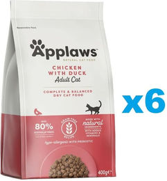 Applaws Katzenfutter Adult Huhn und Ente getreidefrei 6x400 g - 6 x 400 g – Bild 1 von 6