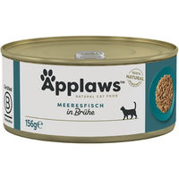 Produktbild von Applaws Katzenfutter Seefisch für Adult ohne Farb- und Aromastoffe 24x156g