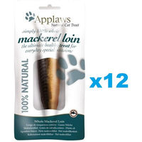 Produktbild von Applaws Katzensnacks Makrelenfilet in Fischsoße getreidefrei 12x 30g - 12 x 30 g