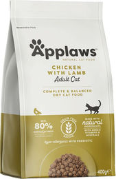 Applaws Katzentrockenfutter Adult Huhn mit Lamm getreidefrei 400 g - 400 g – Bild 1 von 13
