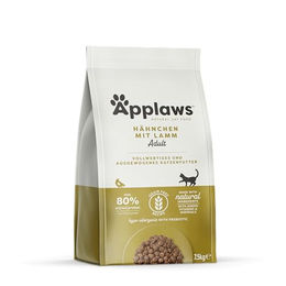 Applaws Katzentrockenfutter Adult Huhn mit Lamm getreidefrei mit hohem Fleischanteil 7,5 kg - 7,5 kg – Bild 1 von 8