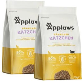 Produktbild von Applaws Kitten Trockenfutter Huhn ohne Farb- und Aromastoffe und Zucker 15 kg - 2 x 7,5 kg