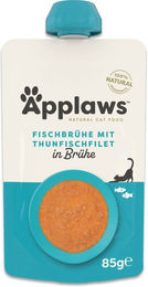 Produktbild von Applaws Knochenbrühe Thunfisch für Katzen 12 x 85 g
