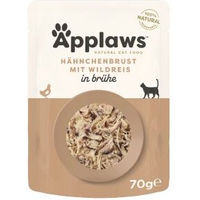 Produktbild von Applaws Nassfutter Katze Adult Huhn und Wild mit hohem Fleischanteil glutenfrei 24x70 g - 24 x 70 g