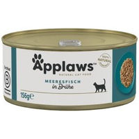 Produktbild von Applaws Nassfutter Katze Adult Seefisch in Sauce glutenfrei 96x156 g