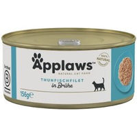 Produktbild von Applaws Nassfutter Katze Adult Thunfisch mit hohem Fleischanteil glutenfrei 96x156 g - 96 x 156 g
