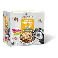 Produktbild von Applaws Premium Hund Nassfutter Adult Stückchen in Sauce Huhn Ente Rind Lamm Getreidefrei 8 x 156g Dose - 8 x 156 g