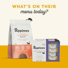 Applaws Premium Natural Katzenfutter Adult Huhn mit hohem Fleischanteil in Sauce 12x70g - 12 x 70 g – Bild 1 von 2
