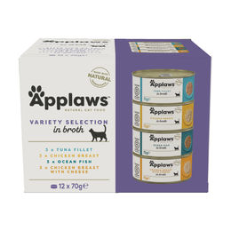 Applaws Supreme Collection Katzenfutter Filets und Stückchen in Sauce Thunfisch Huhn Fisch 12 x 70 g – Bild 1 von 3