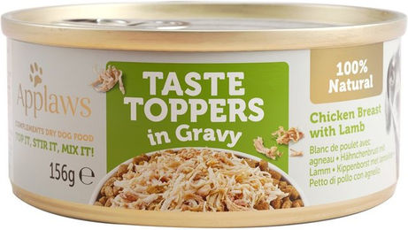 Produktbild von Applaws Taste Topper Hähnchenbrust mit Lammfleisch in Soße getreidefrei 156 g