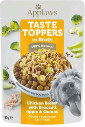 Produktbild von Applaws Taste Toppers Hähnchenbrust mit Brokkoli und Quinoa in Brühe getreidefrei 85 g - 85 g