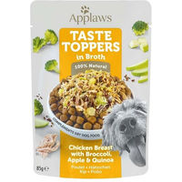 Produktbild von Applaws Taste Toppers Hähnchenbrust mit Brokkoli und Quinoa in Brühe getreidefrei 85 g - 85 g