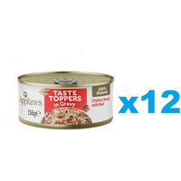 Produktbild von Applaws Taste Toppers Hähnchenbrust mit Rindfleisch in Gelee getreidefrei 6x 156 g