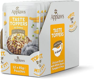 Applaws Taste Toppers Hundefutter Adult Huhn in Sauce Getreidefrei 24 x 85g - 12 x 85 g – Bild 1 von 8