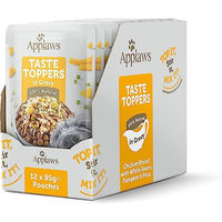 Produktbild von Applaws Taste Toppers Hundefutter Adult Huhn in Sauce Getreidefrei 24 x 85g - 12 x 85 g