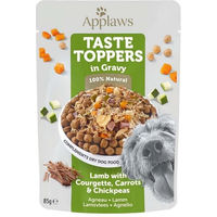 Produktbild von Applaws Taste Toppers Nassfutter für Katzen Lamm mit Stückchen in Gelee getreidefrei 85 g - 85 g