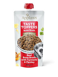 Applaws Taste Toppers Rinderbrühe Hundefutter Topper Getreidefrei 6 x 200g Beutel - 6 x 200 g – Bild 1 von 3