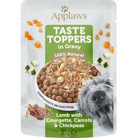 Produktbild von Applaws Taste Toppers Stückchen in Sauce Lamm und Fisch für Katzen 12 x 85 g getreidefrei und glutenfrei - 12 x 85 g