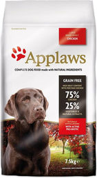 Applaws Trockenfutter Huhn für erwachsene Hunde großer Rassen getreidefrei 7,5 kg - 7,5 kg – Bild 1 von 3