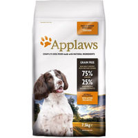Produktbild von Applaws Trockenfutter Huhn für erwachsene kleine und mittelgroße Hunde getreidefrei 7,5 kg - 7,5 kg