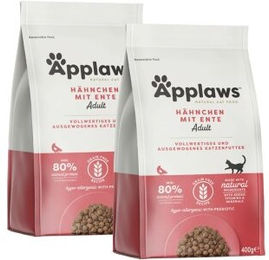 Produktbild von Applaws Trockenfutter Katze Adult Huhn mit Ente getreidefrei 2x7,5 kg - 2 x 7,5 kg