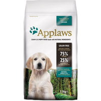 Produktbild von Applaws Welpenfutter Huhn für kleine und mittelgroße Rassen getreidefrei 7,5 kg - 7,5 kg