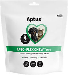 Produktbild von Aptus Apto-Flex Chew Mini Kausnack mit Huhn für die Gelenke 40 Einheiten