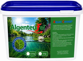 Aqua-Cereal Algenteufel Fischfutter für Koi und Teichfische 2500g – Bild 1 von 4