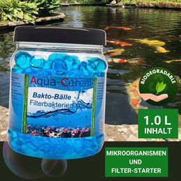 Aqua-Cereal Bakto-Bälle Filterbakterien für Fischteiche bis 30.000 Liter Volumen - 1000 ml – Bild 1 von 8