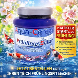 Aqua-Cereal FrühlingsStart Teichpflege für Fische 1kg - 1 kg – Bild 1 von 11