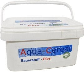 Aqua-Cereal O2 Sauerstoff Plus Sauerstoffpulver für Fische im Teich 5kg – Bild 1 von 5
