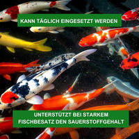 Produktbild von Aqua-Cereal Sauerstoff Plus O2 Plus Sauerstoffpulver Notfallhilfe für Fische im Teich 2,5kg