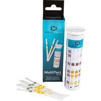 Produktbild von Aqua Della 6 in 1 Wasserteststreifen für Süßwasser Aquarien und Teiche 50 Stück - 50 Stk.