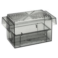 Produktbild von Aqua Della Ablaichkasten 3 in 1 Guppytank für Süßwasser aus Kunststoff in Weiß und Transparent