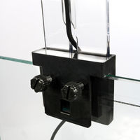 Produktbild von Aqua Della Aqua Lux LED-Aufsatzleuchte Clip-on-LED Schwarz
