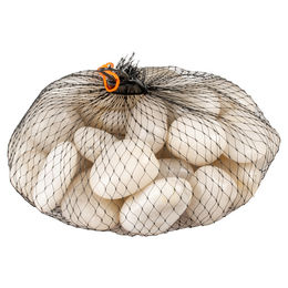 Aqua Della Aquarien Bodengrund Kieselsteine weiß 1 kg für Fische – Bild 1 von 3