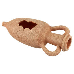 Produktbild von Aqua Della Aquariendekoration Amphore Figur und Höhle Beige