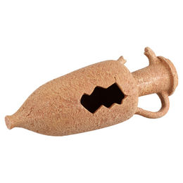 Produktbild von Aqua Della Aquariendekoration Amphore Figur und Höhle für Fische in Bunt und Beige Größe L